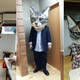 Illustration for article titled You Can Wear This Freaky Cat Head in Tokyo